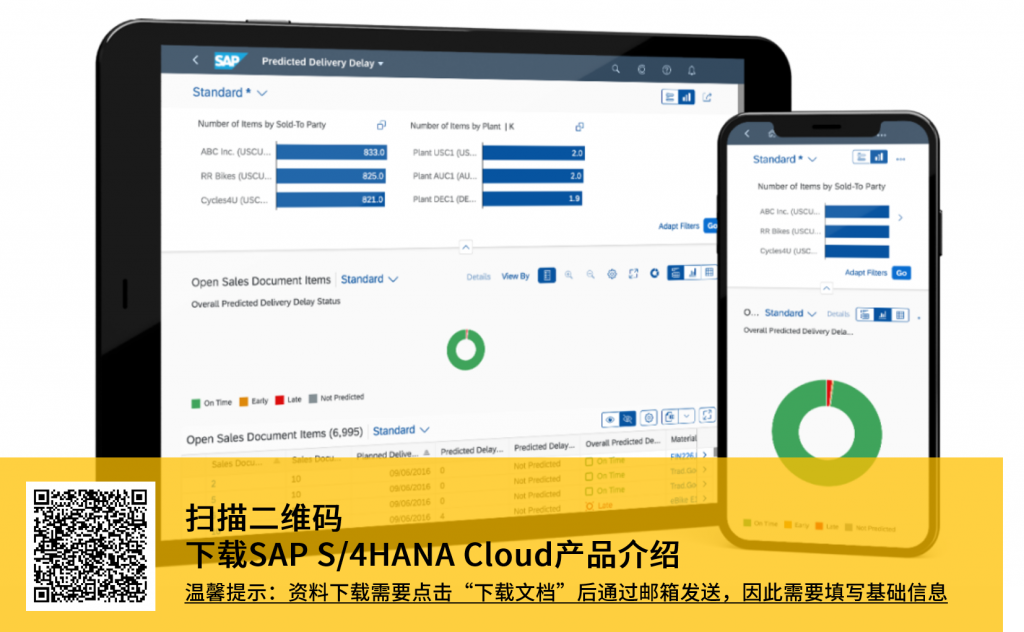 SAP S/4HANA Cloud,S/4 HANA,云ERP,SAP云,SAP云解決方案